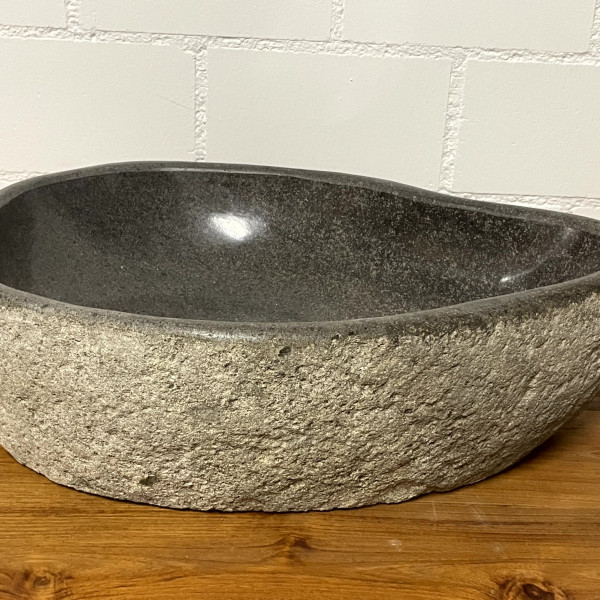 Flussstein Waschbecken A844 / 55x43